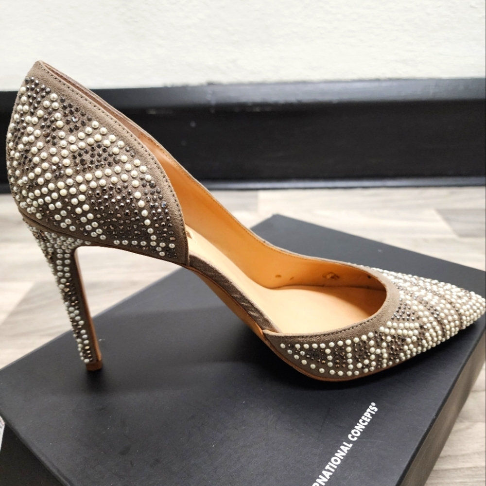 International Concepts Studded Heels